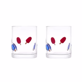 Thyme & Table Popsicles Charm Drinking Glasses