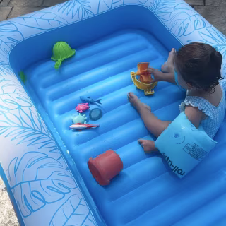 Jasonwell Inflatable Tanning Pool Lounger Float