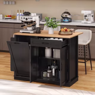 Portable mini rolling kitchen island