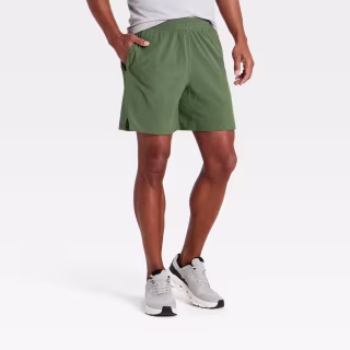 All in Motion Men's Active Light Unlined Run Shorts (7 Inch)