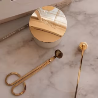 Apotheke Gold Candle Care Set