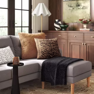 Threshold Square Tiger Stripe Pillow