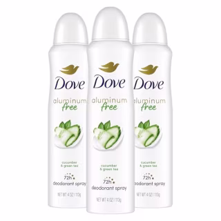 Dove Aluminum-Free Deodorant Spray