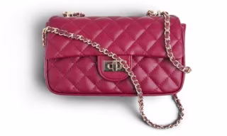 Feversole Quilted Vegan Leather Crossbody Bag