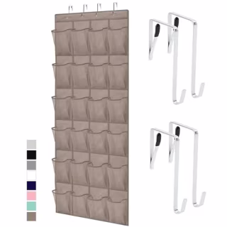 Gorilla Grip Over the Door Shoe Organizer