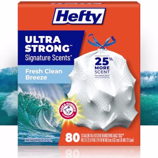 Hefty Ultra Strong Signature Scents 13-Gallon Trash Bags