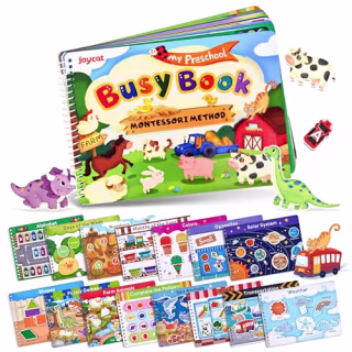 "My Preschool Busy Book: Montessori Method," by JoyCat