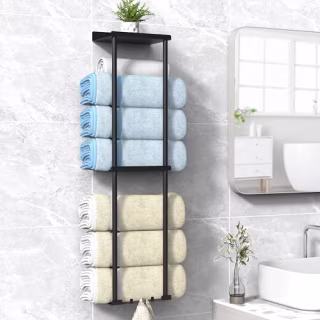 Liuoud Wall Mounted Towel Rack
