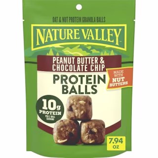 Nature Valley Peanut Butter & Chocolate Chip Protein Granola Ball