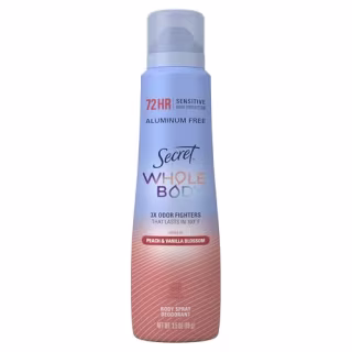 Secret Aluminum-Free Whole Body Deodorant