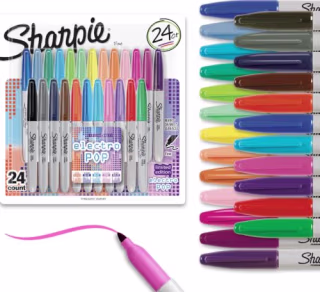 Sharpie Electro Pop Permanent Markers