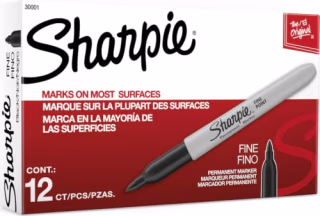 Sharpie Fine Tip Permanent Markers