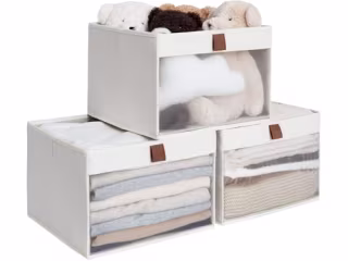 StorageWorks Fabric Storage Bins (Set of 3)