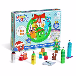 hand2mind Numberblocks MathLink Cubes Advent Calendar