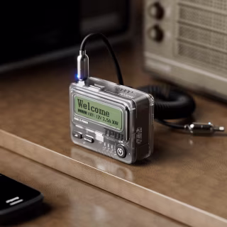 Retro Beeper Portable Power Bank