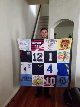 Project Repat T-Shirt Quilt