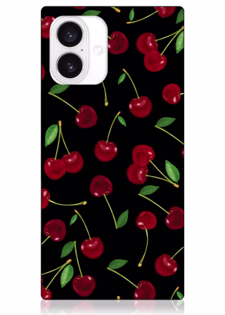 Flaunt Square Very Cherry iPhone Case