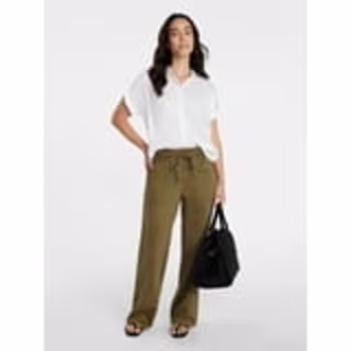 Scenario Pull-On Wide Leg Jeans