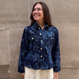 Free Assembly Pleated Peplum Jacket