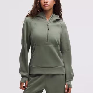 Lululemon Scuba Oversized Half-Zip Hoodie Long