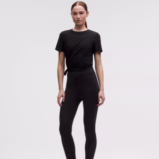 Lululemon Side-Ruched Running Short-Sleeve Shirt