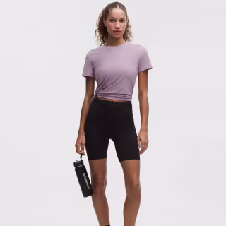 Lululemon Side-Ruched Running Short-Sleeve Shirt
