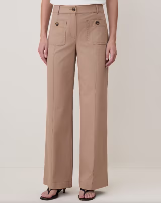 Ann Taylor Weekend Patch Pocket Pant