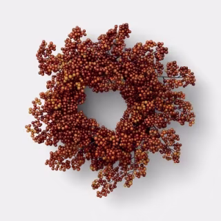 Room Essentials Orange Berry Mini Wreath