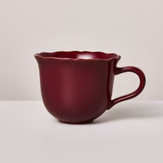 Hearth & Hand with Magnolia Scalloped Mug