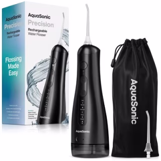 Aquasonic Precision Rechargeable Cordless Water Flosser