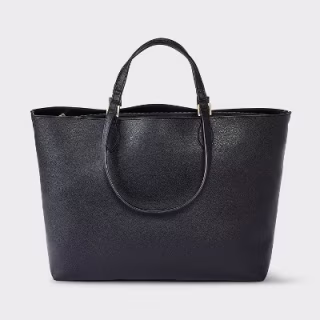 A New Day Dual Strap Triple Compartment Tote Bag