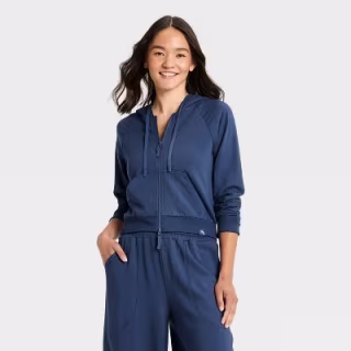 Joylab Active Full Zip Hooded Sweatshirt