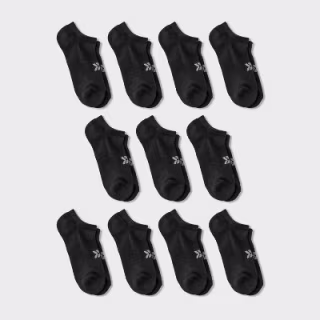 All in Motion Women's Lightweight Everyday No Show Socks (11 Pack)