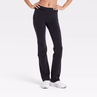 JoyLab Washed Jersey Mini Flare Pants
