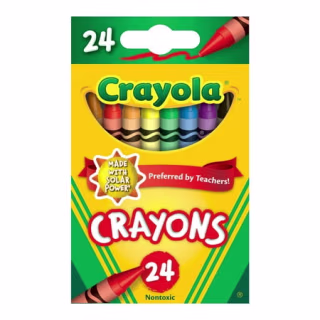Crayola Crayons, 24 Count