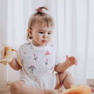 Gllquen Baby Muslin Cotton Cloth Bibs