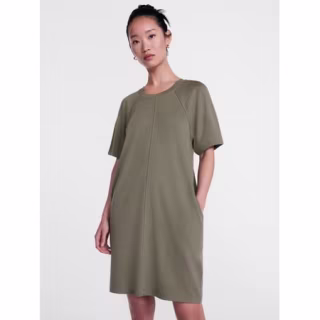 Scenario Mini Dress with Short Raglan Sleeves