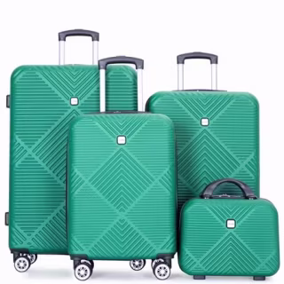 Tripcomp Hardside Carry On Luggage Set