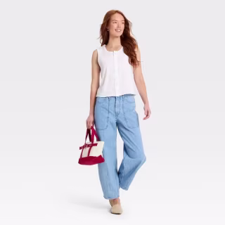 Universal Thread High-Rise Easy Barrel Jeans