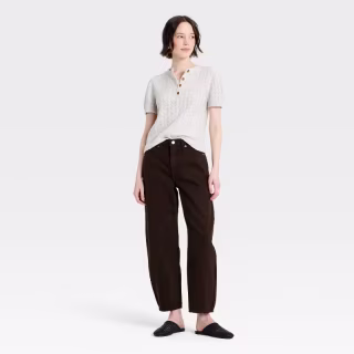 Universal Thread High-Rise Easy Barrel Jeans