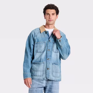 Goodfellow & Co Men's Denim Chore Jacket 