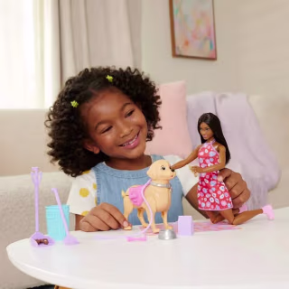 Barbie “Brooklyn” Walk & Potty Pup Toy Set