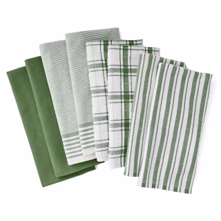 Member's Mark Plaid Leno Kitchen Towel Set (8 Piece)