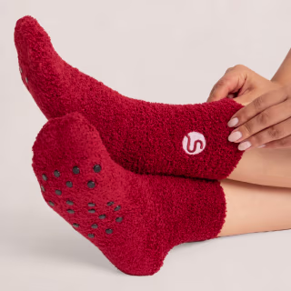 Shapermint Fuzzy Slipper Socks