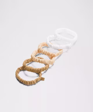 Lululemon Skinny Scrunchies (Pack of 6)