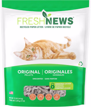Fresh News Original Recycled Paper Litter