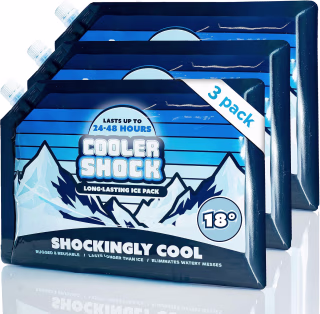 Cooler Shock Reusable Ice Packs