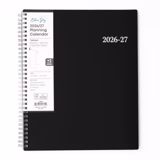 Blue Sky 2026-2027 Weekly & Monthly Academic Planner