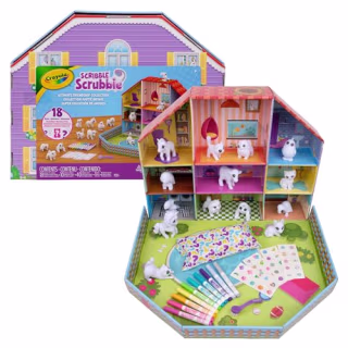 Crayola Scribble Scrubbie Pets Friendship Collection