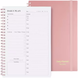 Asten Undated Daily Planner and To-Do List